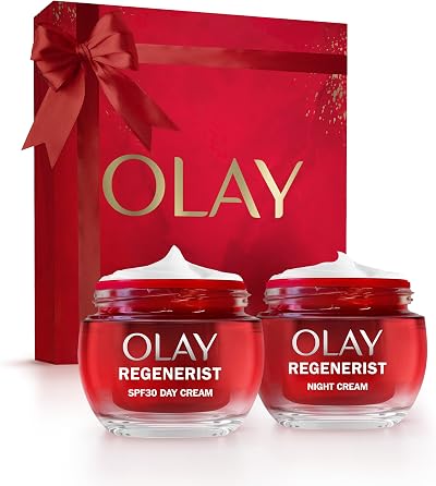 Olay Regenerist Giftset SPF30 Day & Night Cream 50ml Niacinamide Peptides