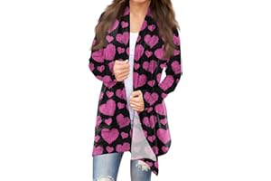 MABUTINGTI Long Cardigans for Women Trendy 2023 Cute Christmas Print Casual Lightweight with Long Sleeve Open Front Outwear