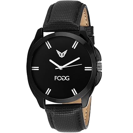 Analog Black Dial Mens Watch 1107-BK
