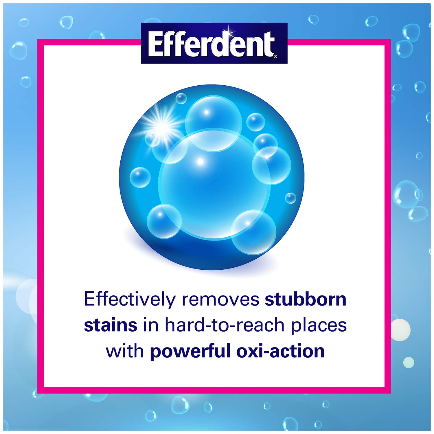 Efferdent Denture Cleanser Tablets, Complete Clean, 126 Tablets: Health & Personal Care