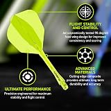 Winmau Fusion Integrated Flight and Shaft System No.6 Short Clear view 3