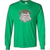 Southern Couture Women's Oh Christmas Tree Funny Holiday Irish Green Cotton Xmas Christmas Graphic Tee T-Shirt