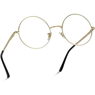 round steel frame glasses