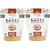 Wholesome Yum Besti Brown Sugar Substitute Monk Fruit Allulose, 2 Pack | Keto Brown Allulose Blend. Moist, Sugar Free, Zero Calorie, 0 Carb, No Erythritol, Non GMO, Natural, No Aftertaste (2 X 12oz)