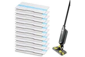 APROPHIC 10 Count Disposable Vacmop Pad for Shark VM252 VM251 VM250 VM200 VM190 Vacuum Mop Pad Refills Compatible with Shark