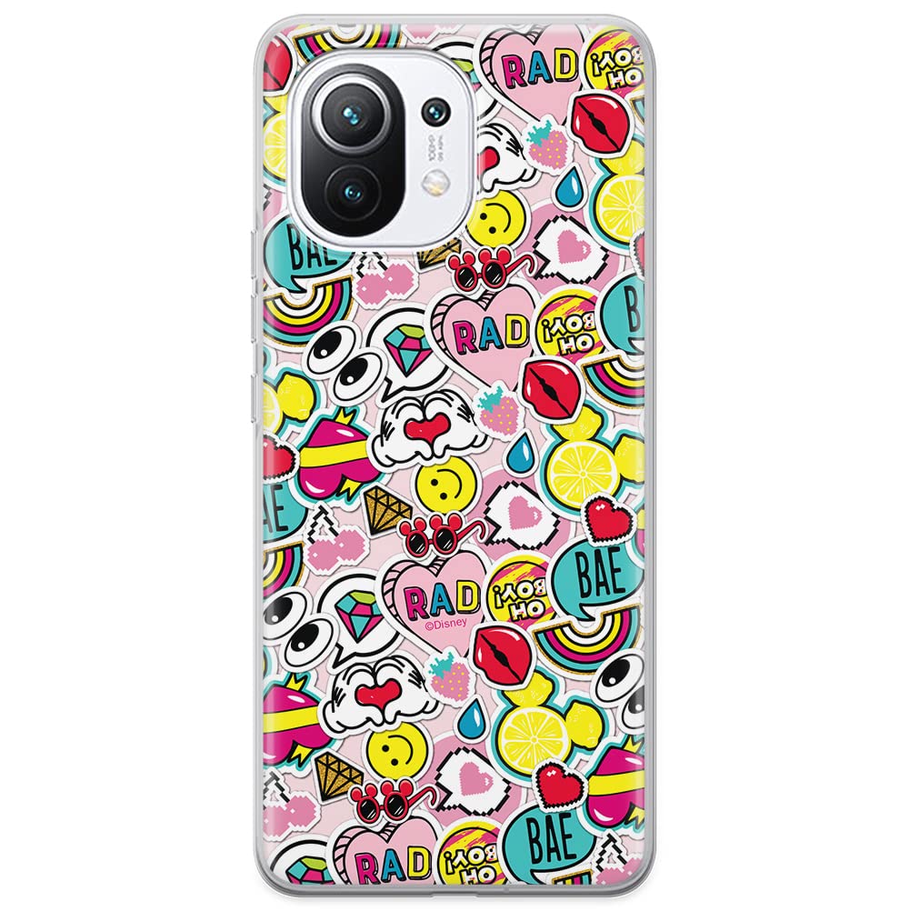 ERT GROUP mobile phone case for Xiaomi 11 original and officially Licensed Disney pattern Mickey & Minnie 014 optimally adapted to the shape of the mobile phone, case made of TPU
