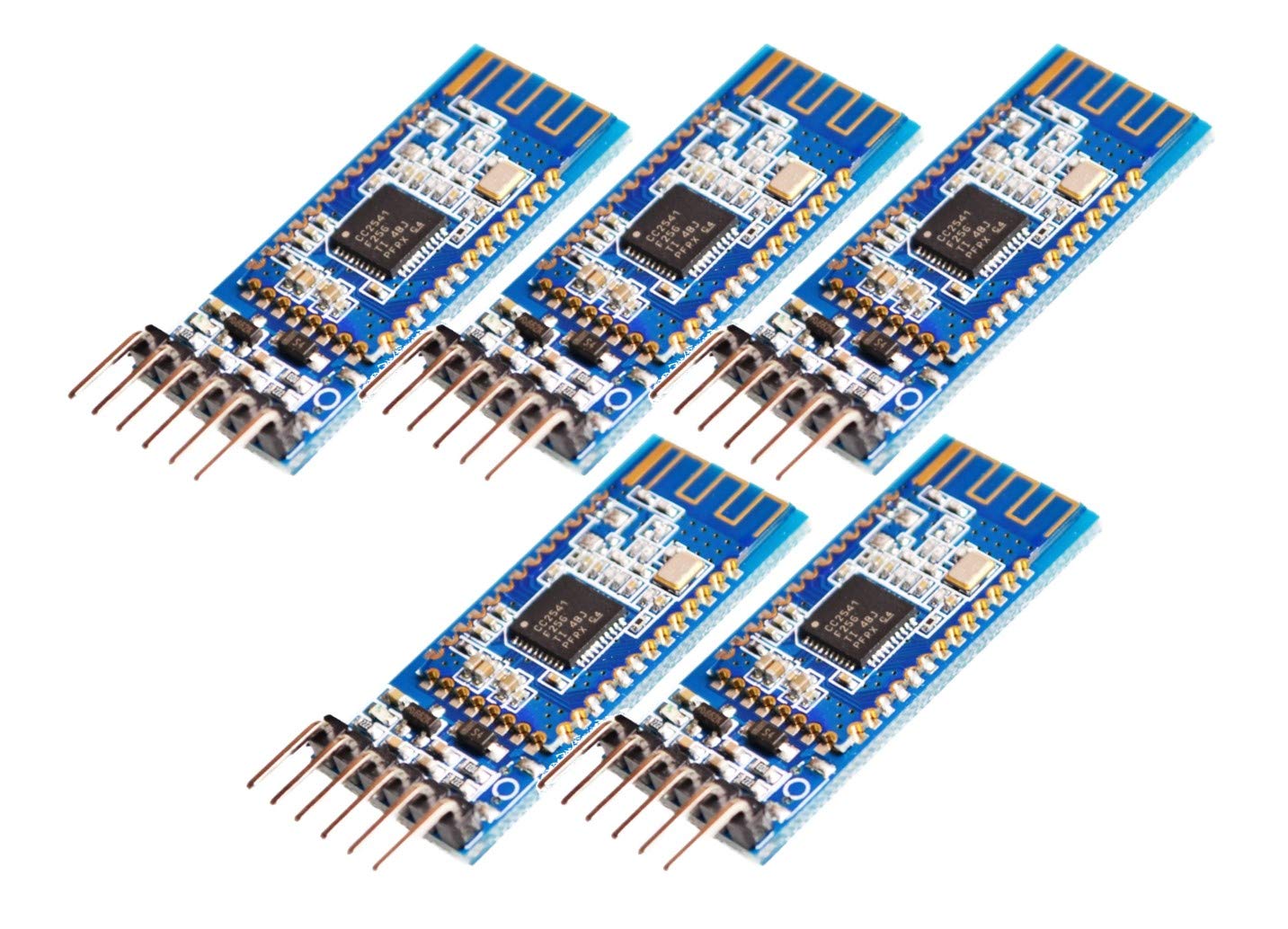 TECNOIOT 5pcs AT-09 Bluetooth 4.0 Module BLE CC2540 Transceiver CC2541 HM-10 MLT-BT05