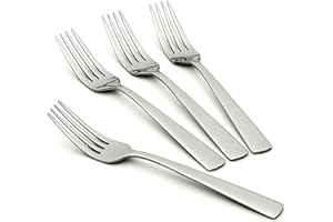 Oneida H098004A Nocha Everyday Flatware Salad Forks, Set of 4