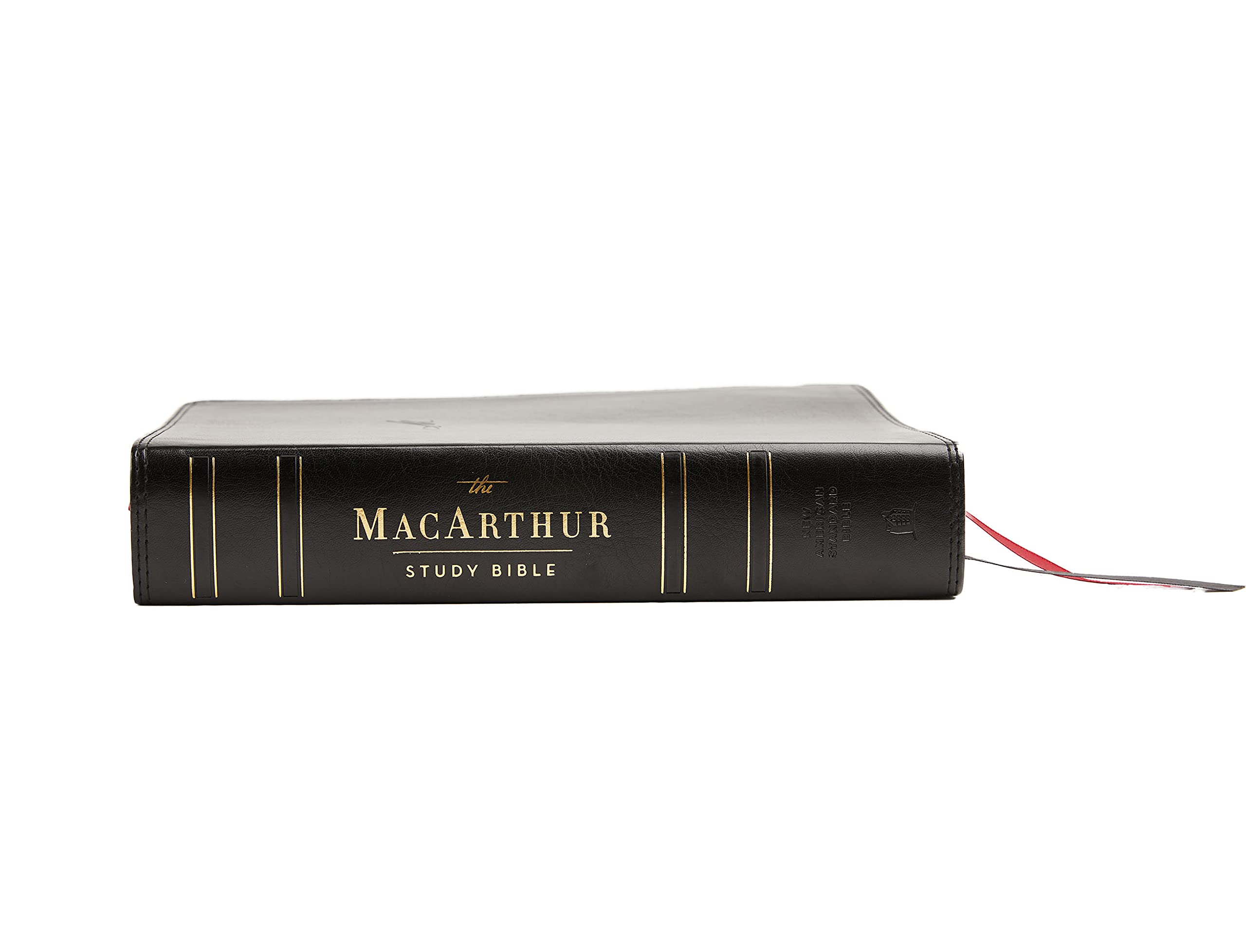 NASB, MacArthur Study Bible, 2nd Edition, Leathersoft, Black, Comfort Print: Unleashing God's Truth One Verse at a Time NASB, MacArthur Study Bible, 2nd Edition, Leathersoft, Black, Comfort Print: Unleashing God's Truth One Verse at a Time Imitation Leather Hardcover Paperback