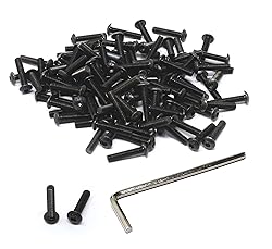 iexcell 100 Pcs M3 x 14 Thread Pitch 0.5 mm Alloy