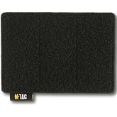 M-Tac Loop Tactical Morale Patches Board Molle Attachment 4.5 x 3.5 (Black)