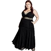 City Chic Women's Plus Size Maxi Dress - Aura