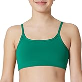 Amazon Essentials Girls' Athletic FormFlex Buttery Soft Light Support Spaghetti Strap Training Sports Bra