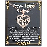 Sweet 16 Gifts Necklace 16th Birthday Gifts for Women Sweet 16 Jewelry 16 Year Old Birthday Gifts