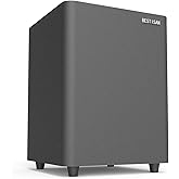 BESTISAN 6.5’’ Subwoofer, Powered Home Audio Sub woofer with Deep Bass in Compact Design, for Studio and Home Theater, Black,SW65C