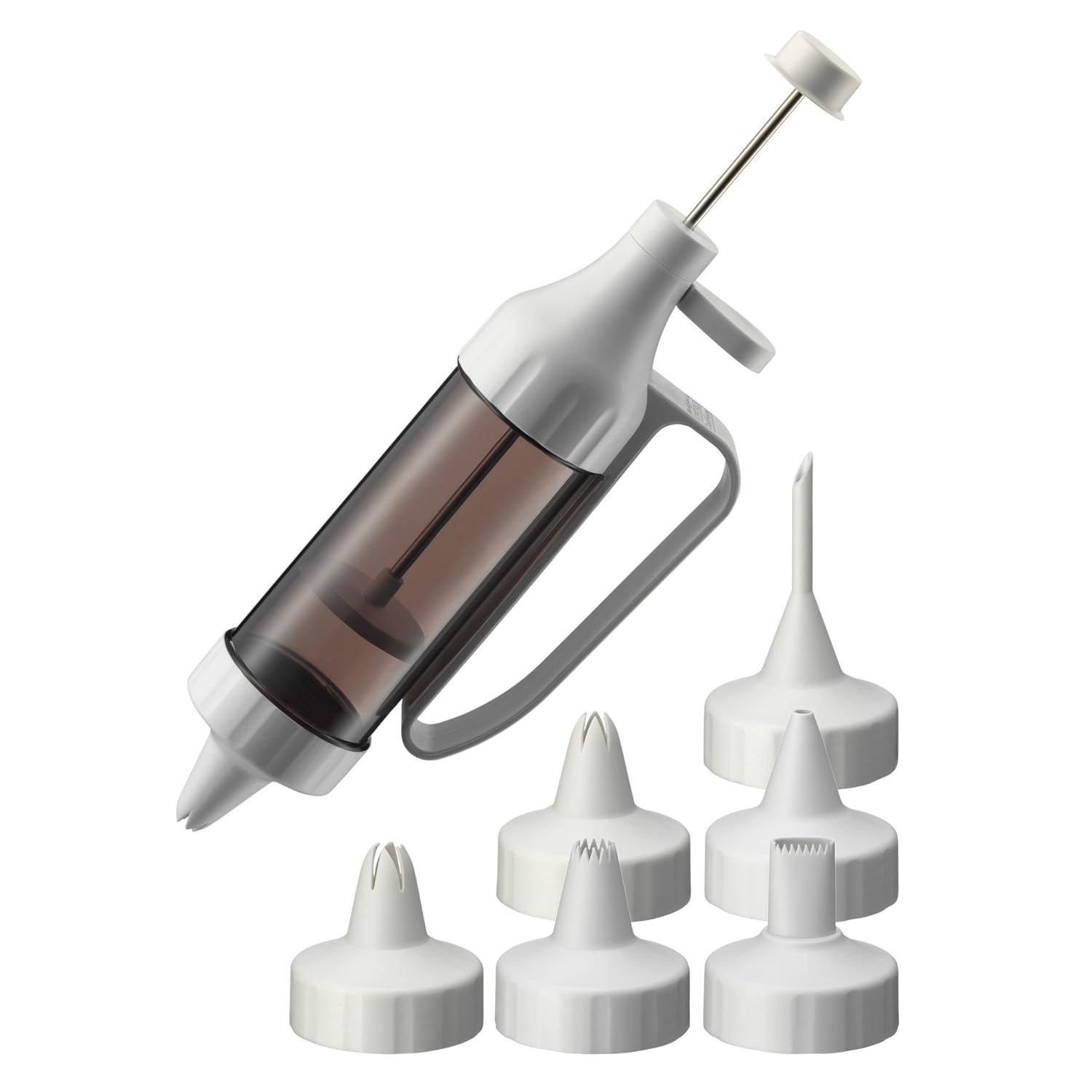 Kaiser Patisserie Manga pastelera de émbolo con boquillas plástico