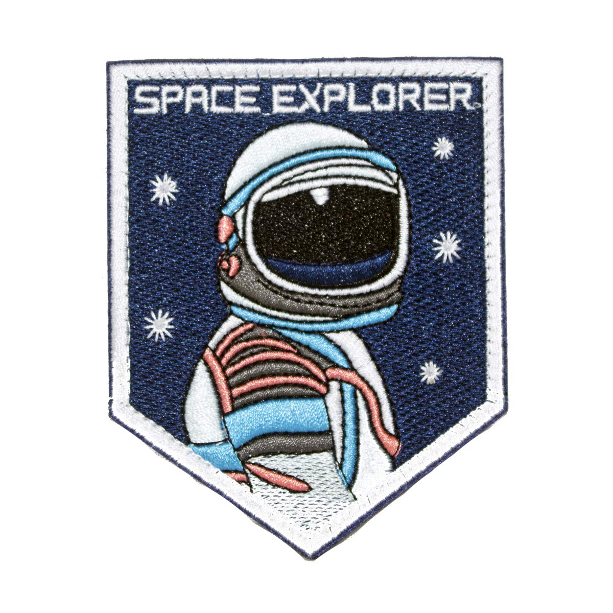 Cobra Tactical Solutions Space Explorer Astronaut Nasa Embroidered Patch with Velcro for Airsoft Paintball