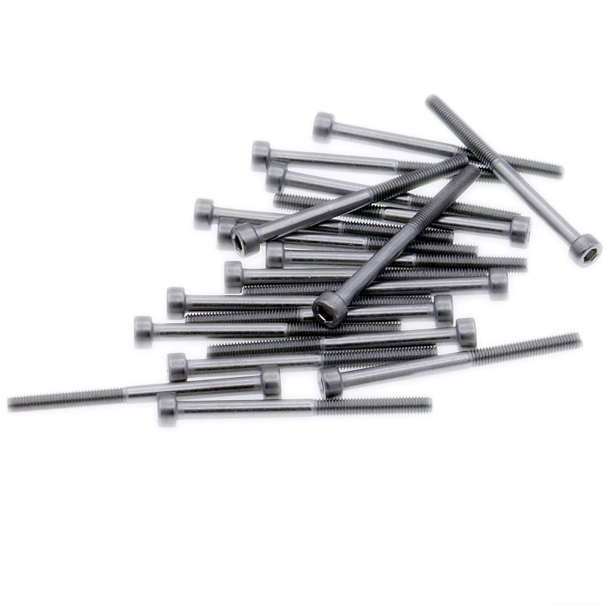 M3 (3mm x 25mm) Hex Socket Cap Screw (Bolt) - Stainless Steel (A2) (Pack of 20)