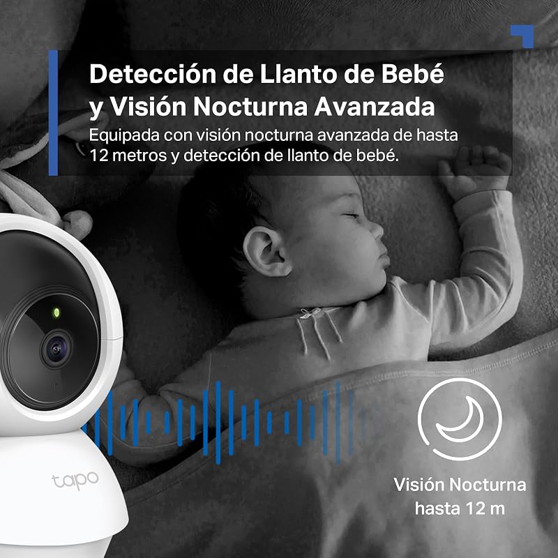Tp-link tapo c200 - wifi câmera ip câmera de vigilância 360° fhd 1080p, visão noturna, notificações em tempo real, suporta cartão sd, detecção de movimento, controle remoto, compatível com alexa