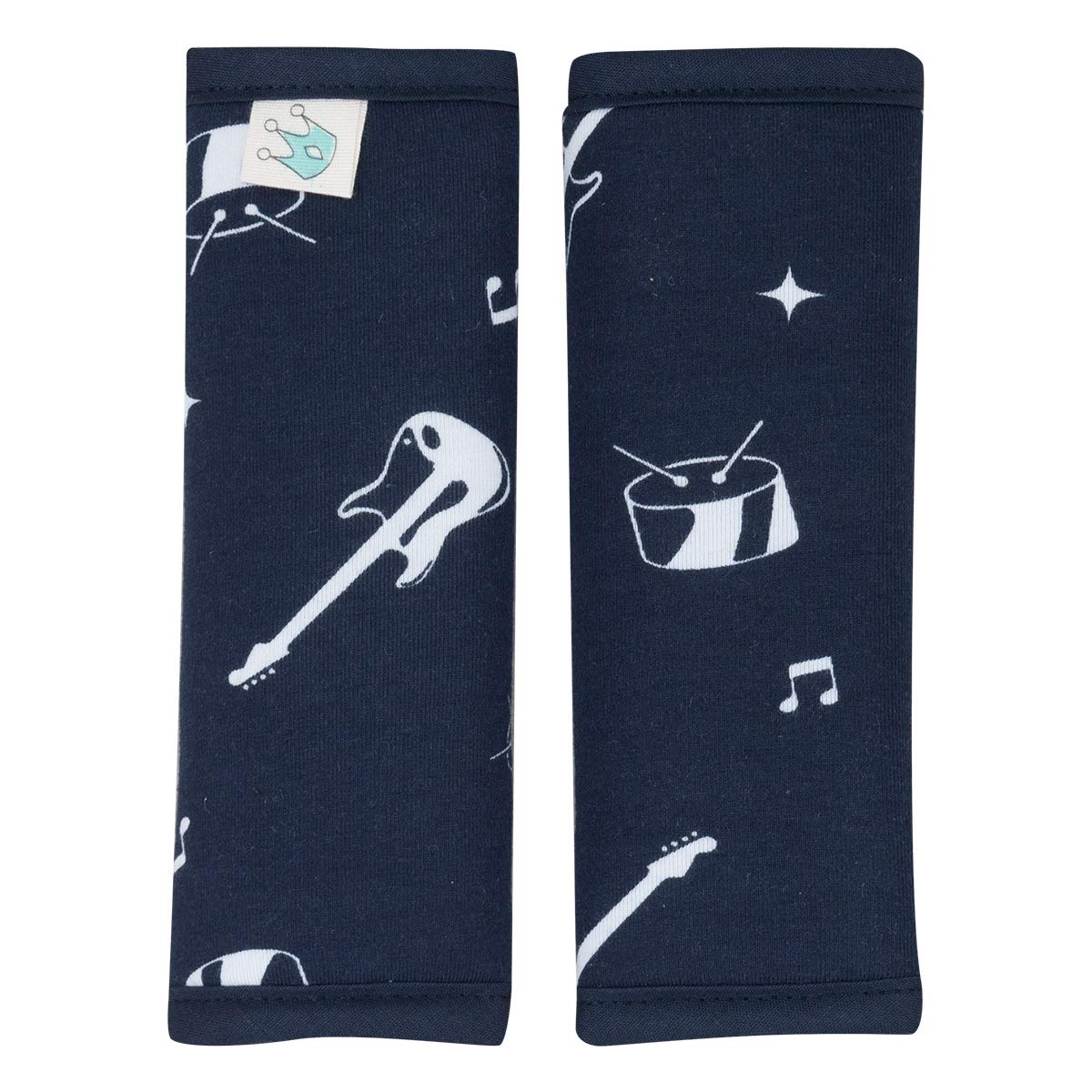 JYOKO Kids Padded Harness Protector for Stroller Carseat (Rock Hero, 17 x 18)