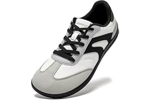 HOBIBEAR Barefoot Shoes Zero Drop Wide Fashion Sneakers for Women Men