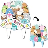 Squishmellow Cake Topper Girls or Kids Childrens Squish Birthday Party Decor