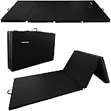 BalanceFrom GoGym All-Purpose 4'x10'x2 Extra Thick High Density Anti-Tear Gymnastics Gym Folding Exercise Aerobics Mats