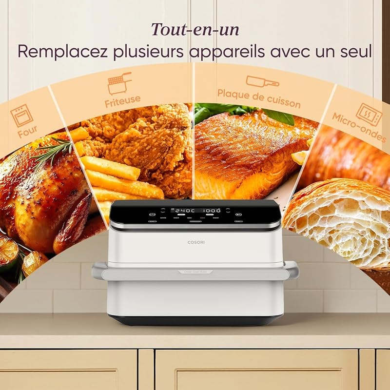 Airfryer, Dual Blaze Twinfry, Flexiblen Kammern, 10L