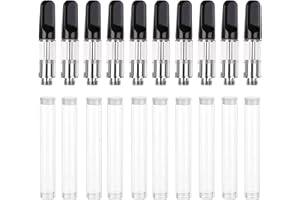 ACUZIO YBW 10PCS 1ml Clear Test Tubes for Scientific Experiments