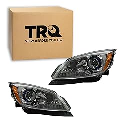 TRQ 2 Piece Headlight Assembly Set Driver