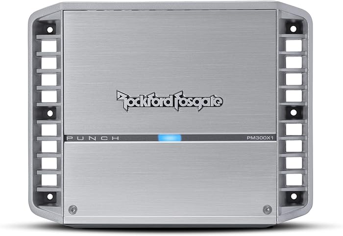 Rockford Fosgate PM300X1 Punch Marine 300 Watt Full-Range Mono Amplifier