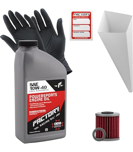 Amazon.com: Kawasaki KPO Oil Change Kit KX250F KX450F 99974