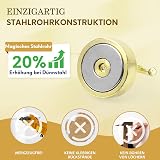 Neosmuk Magnetic Hook 4 kg Gold Neodymium Strong Indoor Outdoor view 2