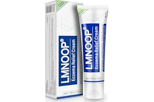 LMNOOP Eczema Cream, Maximum Strength Treatment Ointment for Rash, Psoriasis, Dermatitis, Urticaria, Jock Itch, Fungal Infection, Anti-Itch, Relief for Sensitive, Irritated Skin 1.76oz