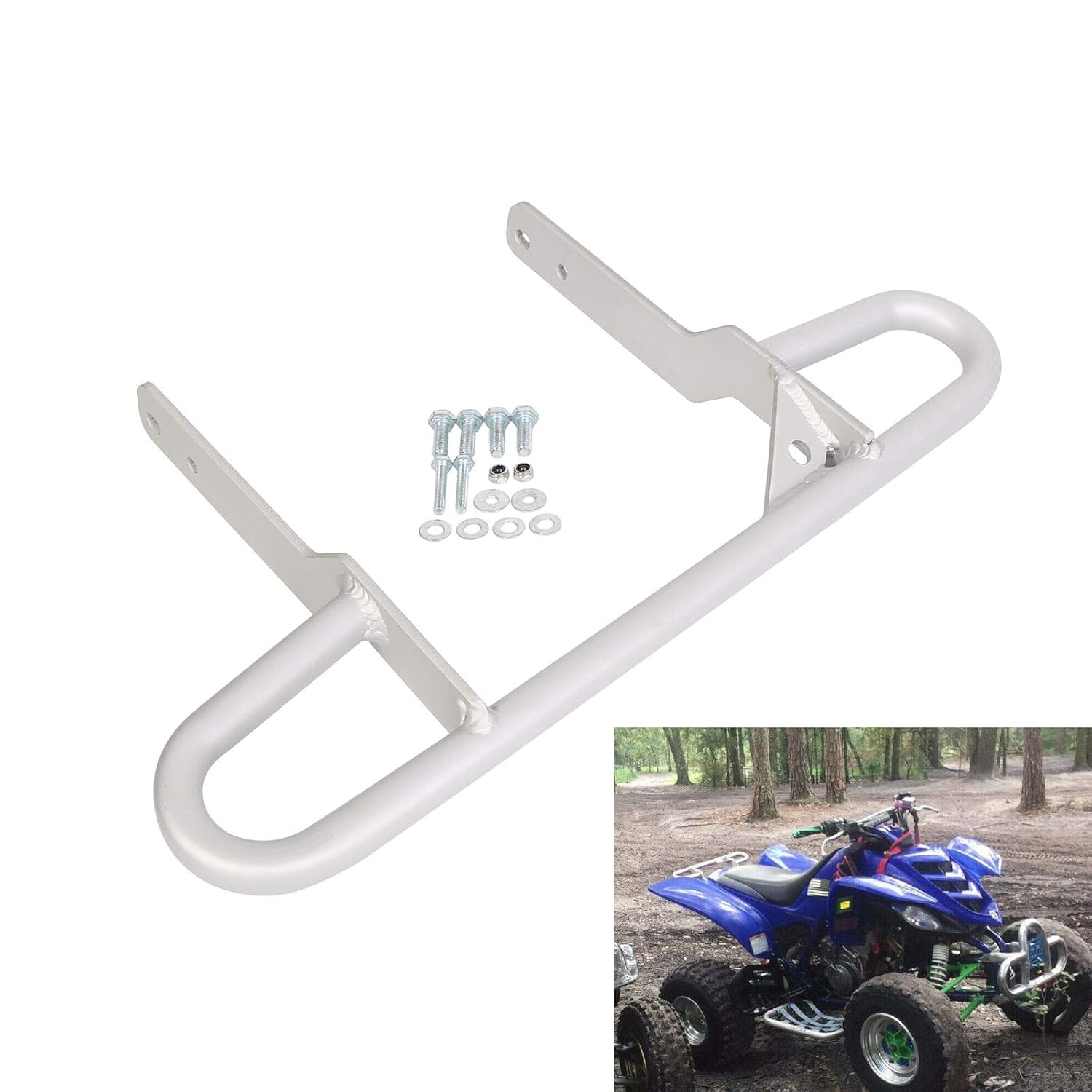 Aluminum Rear Grab Bar Bumper Grabbar for ATV Quad Yamahа