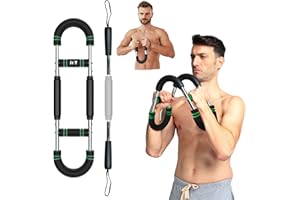 JevenFening U-Shape Twister Arm Exerciser. Adjustable Chest Expander. Biceps,Triceps,Shoulders,Back,Forearm and Inner Thigh Workout Equipment.Upper Body Strength Training