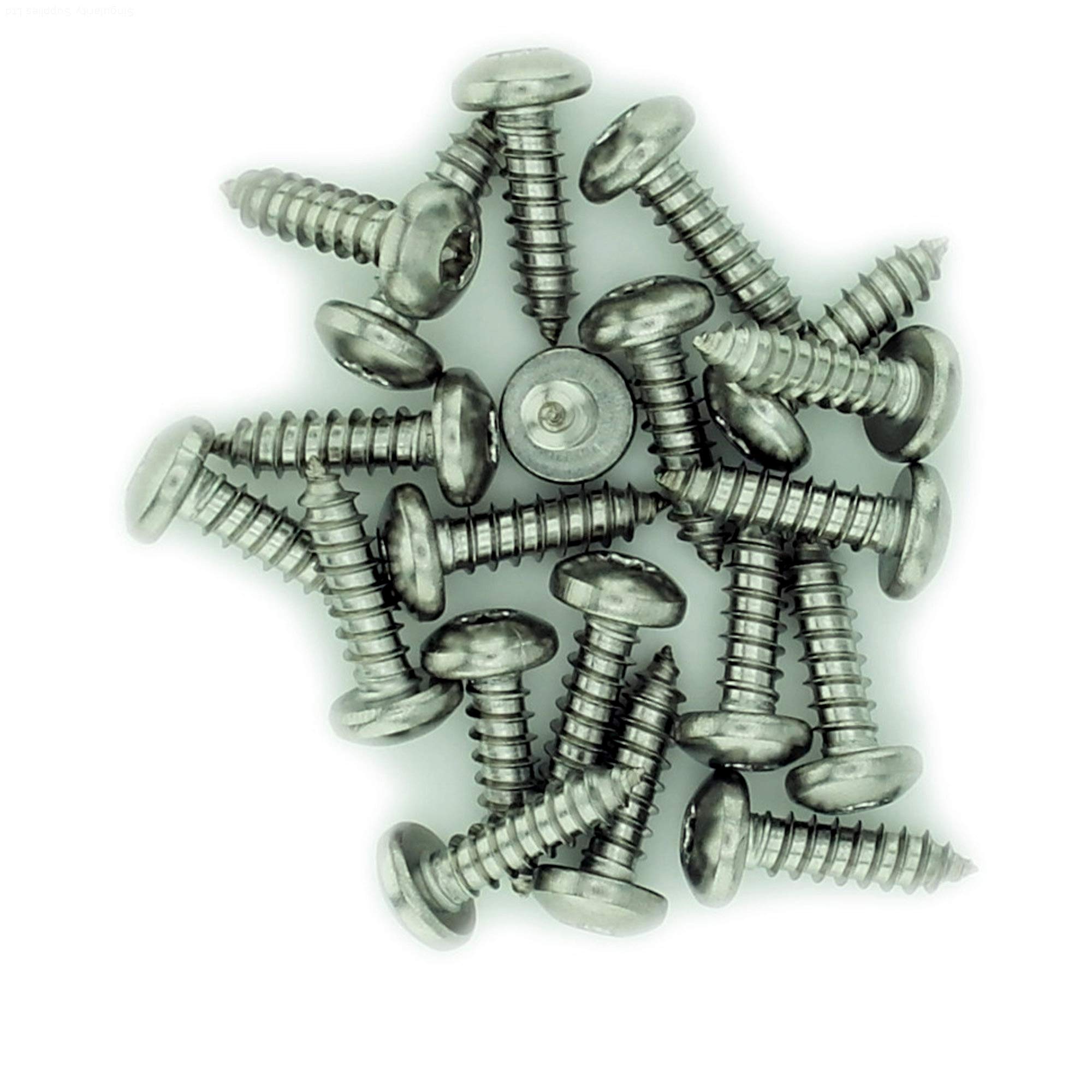 No.2 x 0.5 (2.2mm x 13mm) TX Pan Self-Tapping Screw - Stainless Steel (A2) (Pack of 20) โ image 1