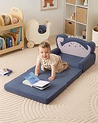 Blissful Diary Kids Couch, 2-in-1 Soft Toddler