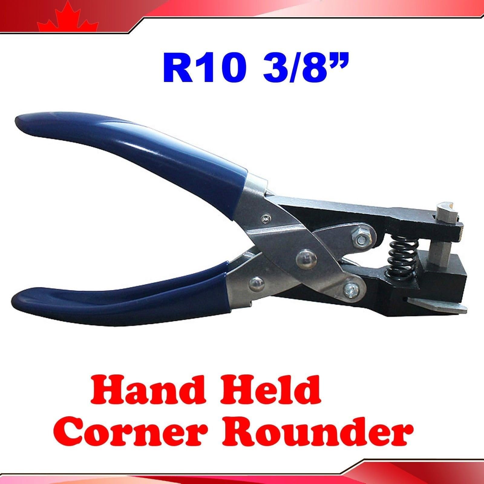 R10 3/8 Corner Rounder all steel Hand Hold business card punch heavy duty by Business Card Making
