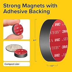 X-Bet Strong Magnets - Round Heavy Duty Craft