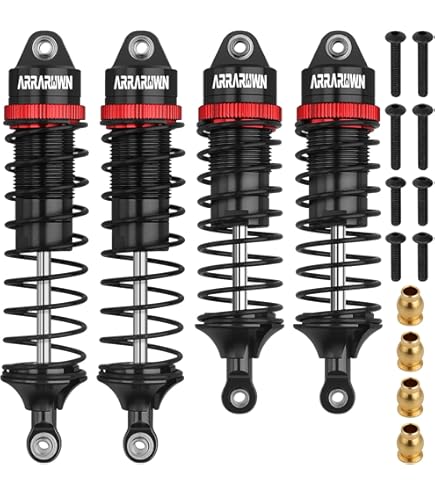 Amazon.com: Traxxas 2662 Hard-Anodized, PTFE Coated T6 Aluminum