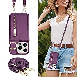 Jcxtrombulous Crossbody Wallet Case for iPhone 14
