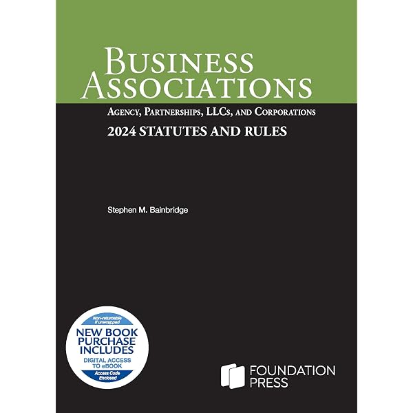 Business Associations, Cases and Materials on Agency, Partnerships