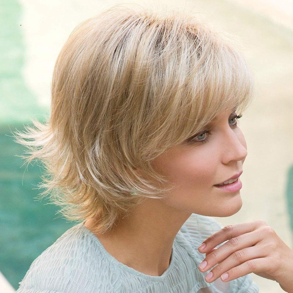 Amazon Com Jorlin New Fashion Natural Looking Blonde Short