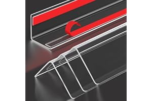 GEBENA 4 PCS Wall Corner Protectors,Self-Adhesive Plastic Baby Corner Protectors & Edge Protectors for Wall,Furniture, Door,Tables,Windows,Corner Covers for Baby Safety (4cmx42cm/1.57inx16.5in)