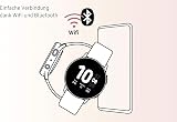 Samsung Galaxy Watch Active2 44mm 4G Stainless Steel Black (Renewed) view 4