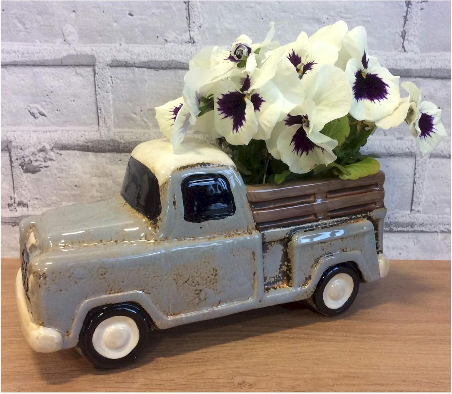 Village Pottery Truck Planter, Multicolor, 25 cm x 10 cm x 12,5 cm - Image 3