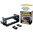 Scosche GM1483B 1995-02 General Motors 1500 Series Full Size Truck Kit, Din/Iso, Black