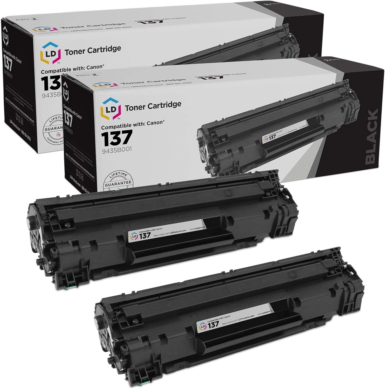 canon 137 compatible black toner cartridge