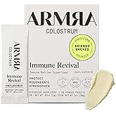 ARMRA Colostrum Powder | Unflavored | Gut Health & Bloating | Skin & Hair | Immunity | Keto, Gluten & Fat-Free | 30 Servings